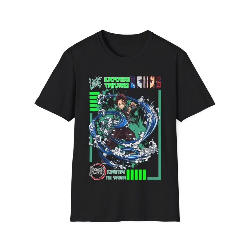 Demon Slayer Kamado Tanjiro T-Shirt – Premium Anime Graphic Tee for Fans