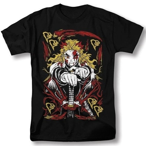 Demon Slayer Animation ‌‌Rengoku Kyojuro‌ T-shirt Unisex