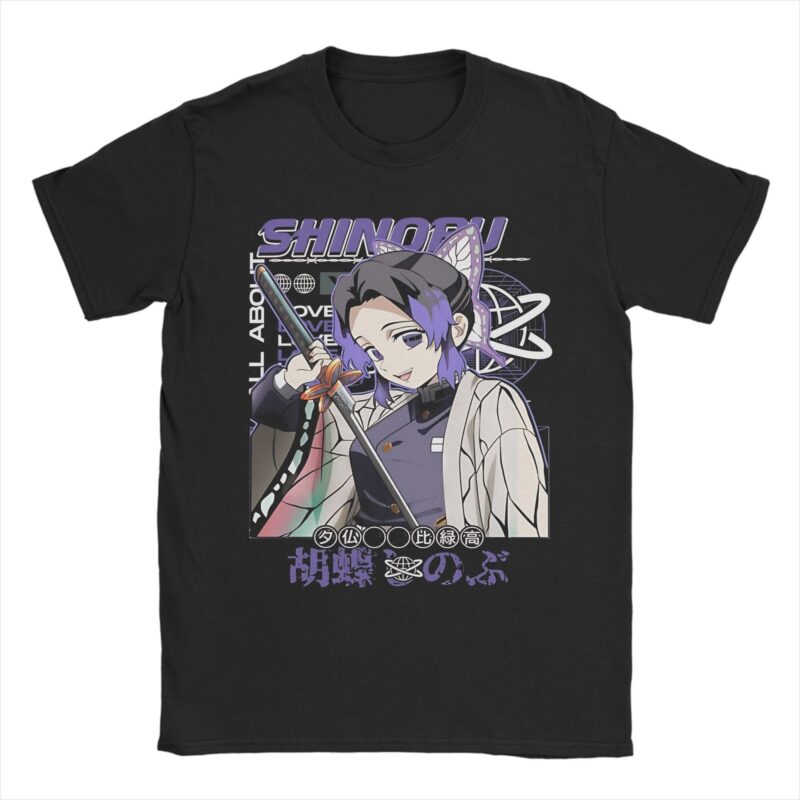 Demon Slayer Shinobu Kocho T-Shirt – Butterfly Hashira Tee