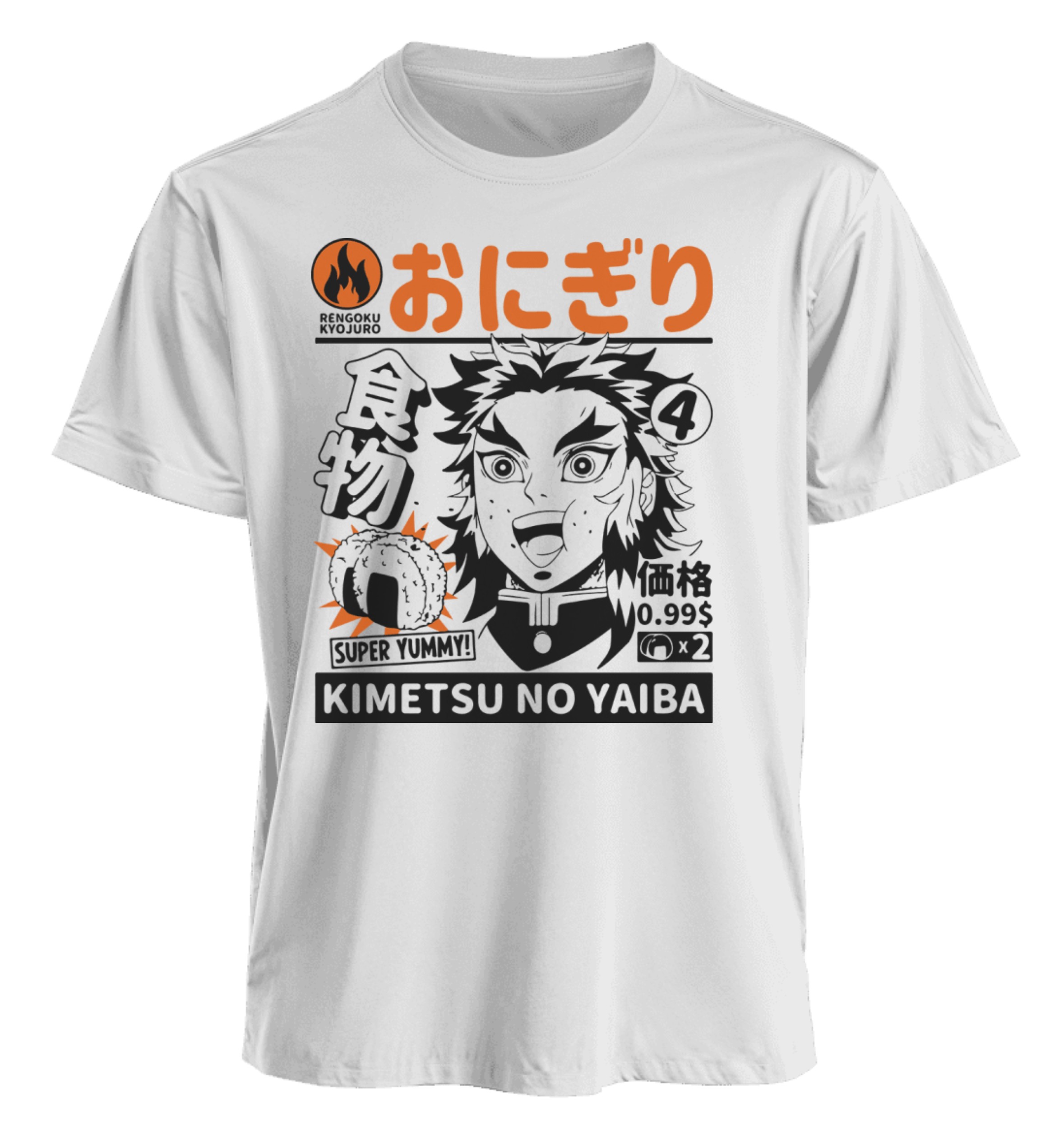 Demon-Slayer-Rengoku-Kirishima-Anime-T-shirt-0