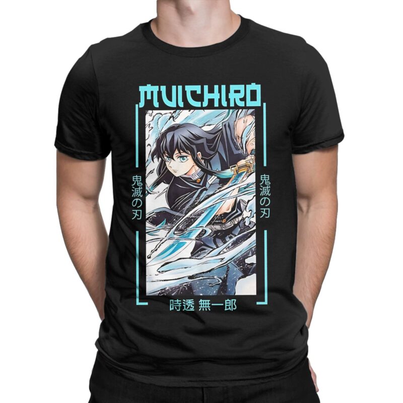 Demon Slayer Vintage  Muichiro Tokito T-Shirt 