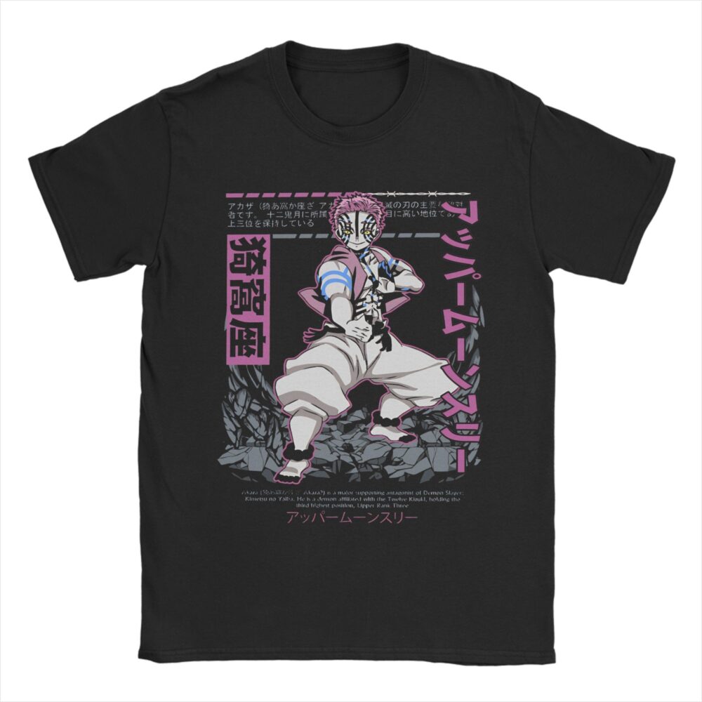 Demons Slayers Akaza Anime T-Shirt