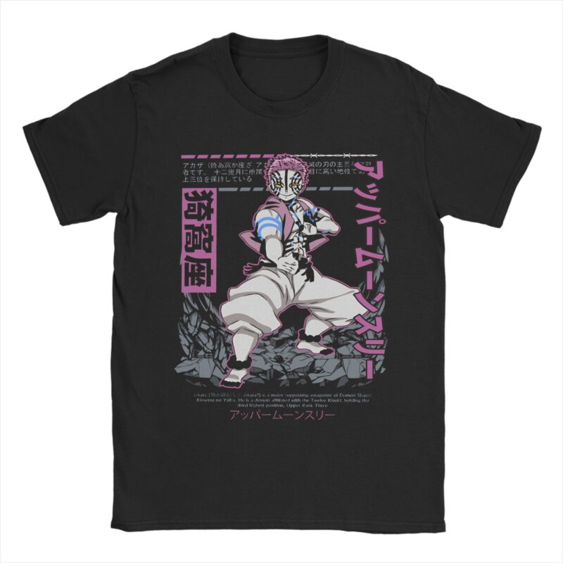 Demons Slayers Akaza Anime T-Shirt
