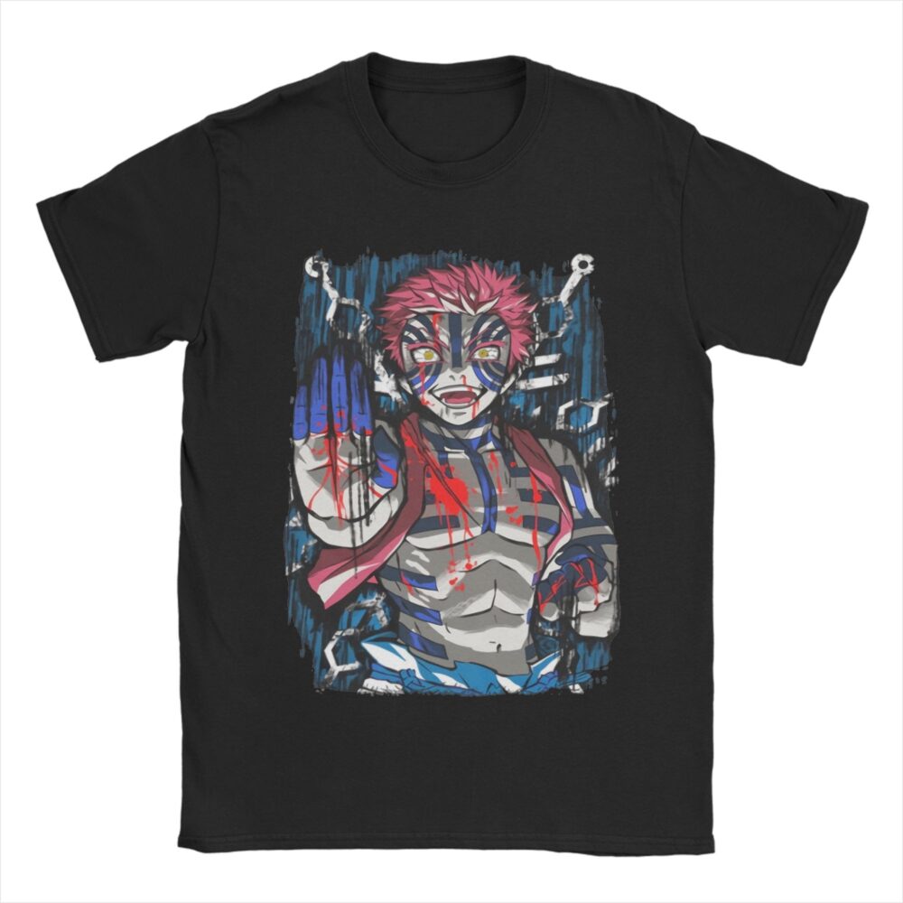Demon Slayer Akaza Graphic T-Shirt – Anime Fashion