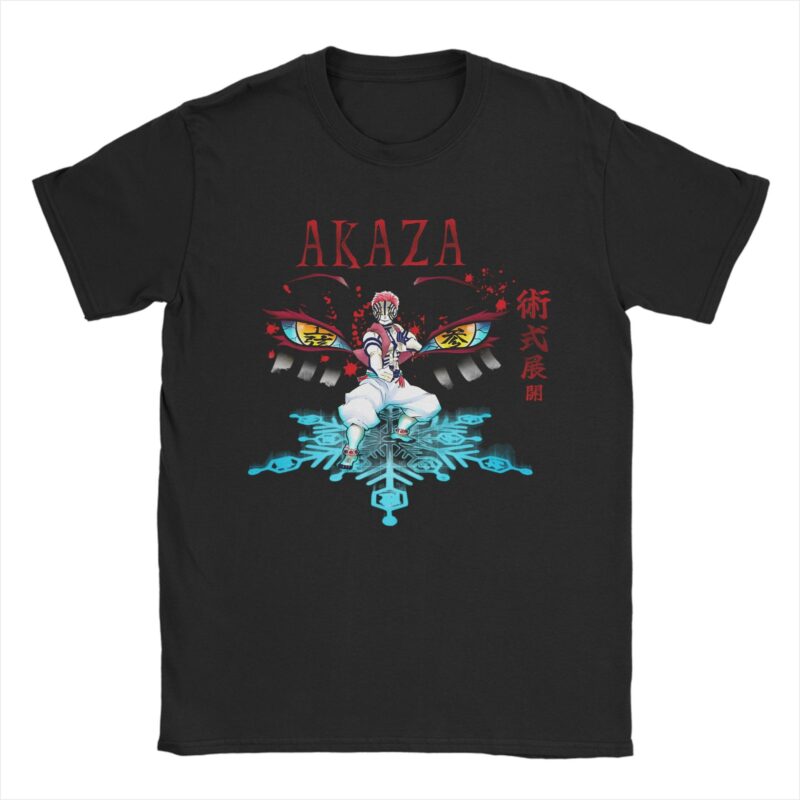 Demon Slayer Akaza Manga T-Shirt – Premium Anime Tee