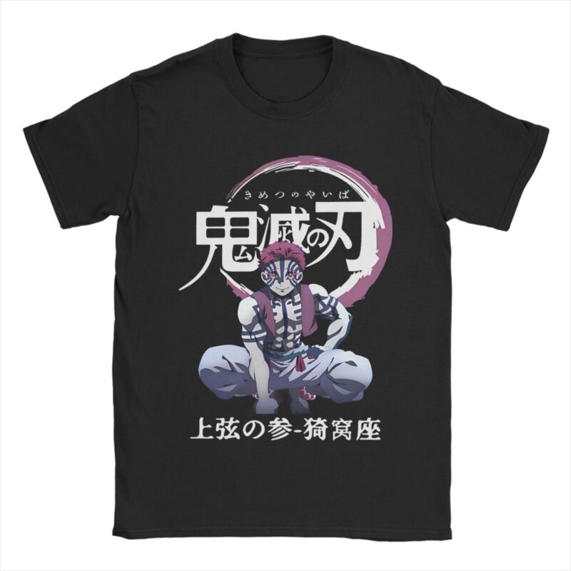 Buy Demon Slayer Akaza Manga T-Shirt Online