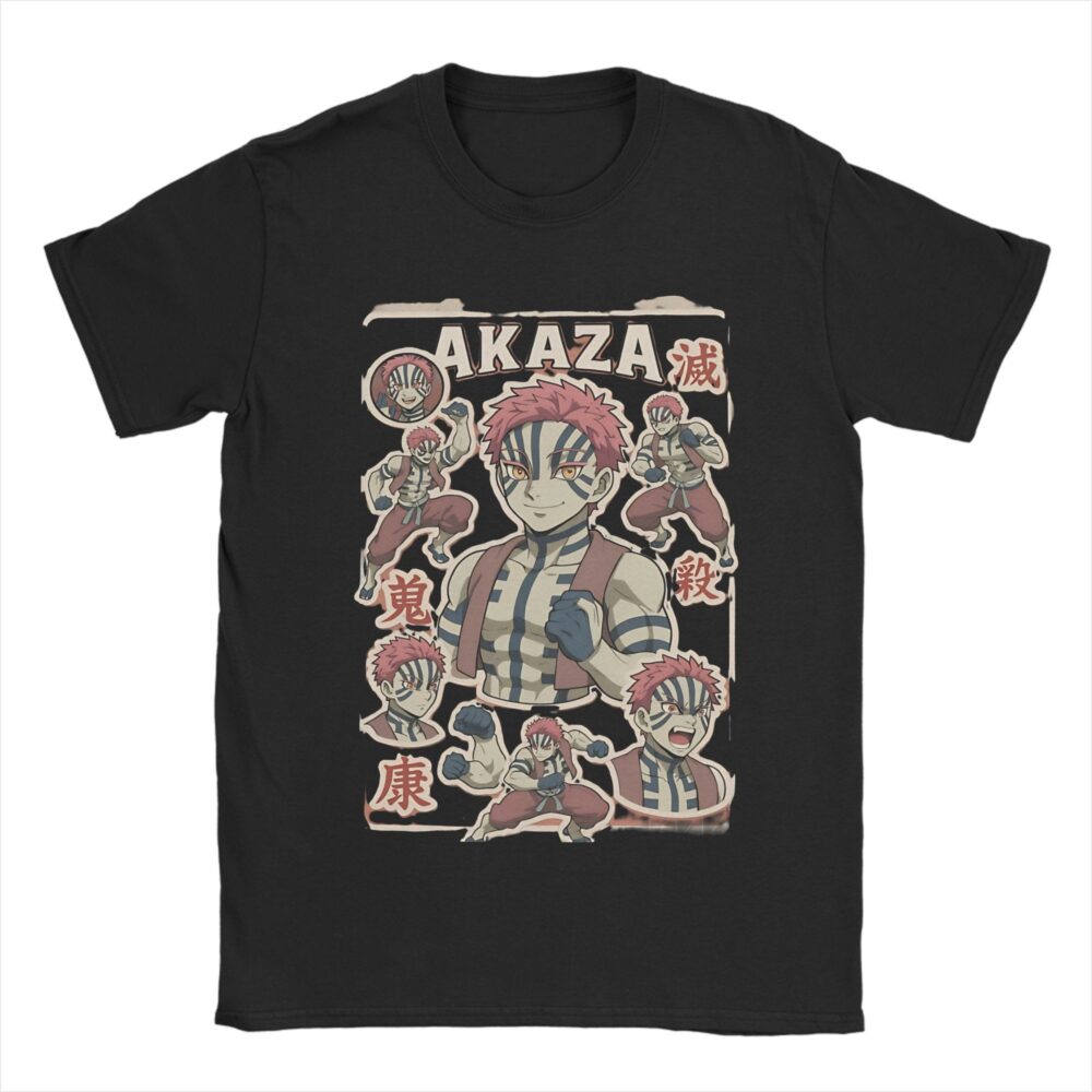 Akaza Manga T-Shirt – Demon Slayer Graphic Tee