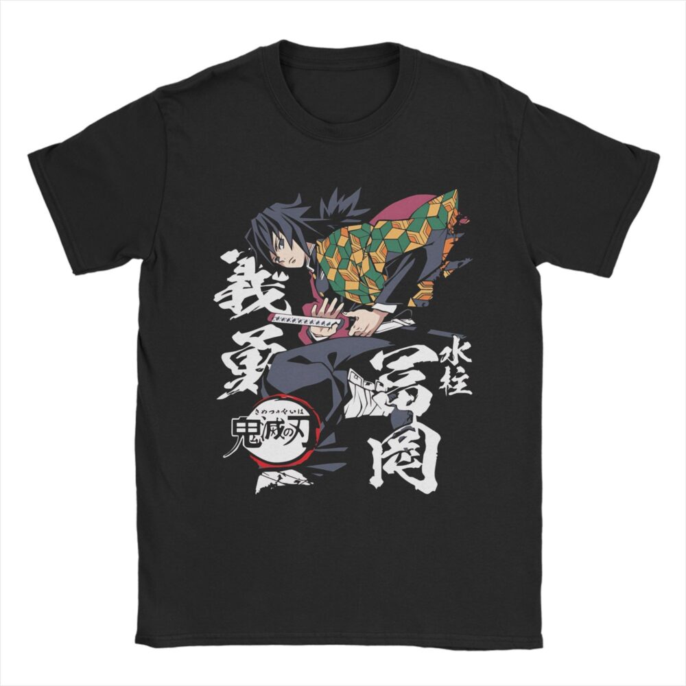 Giyu Tomioka Water Hashira Demon Slayer T Shirts