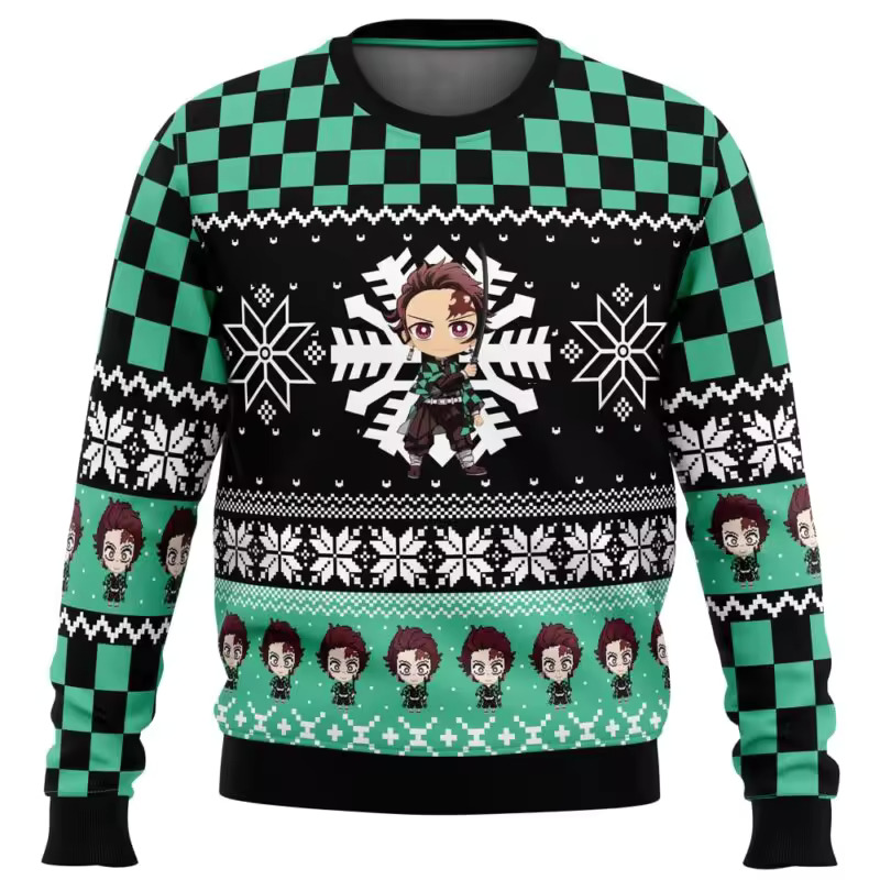 Tanjiro Kamado Ugly Christmas Sweater