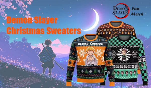 Demon Slayer Christmas Sweaters