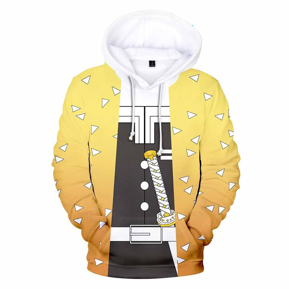 Premium Demon Slayer Zenitsu Hoodie