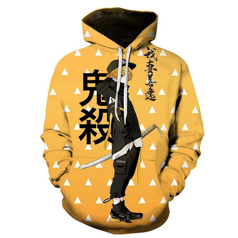 Zenitsu Hoodie Demon Slayer Merch