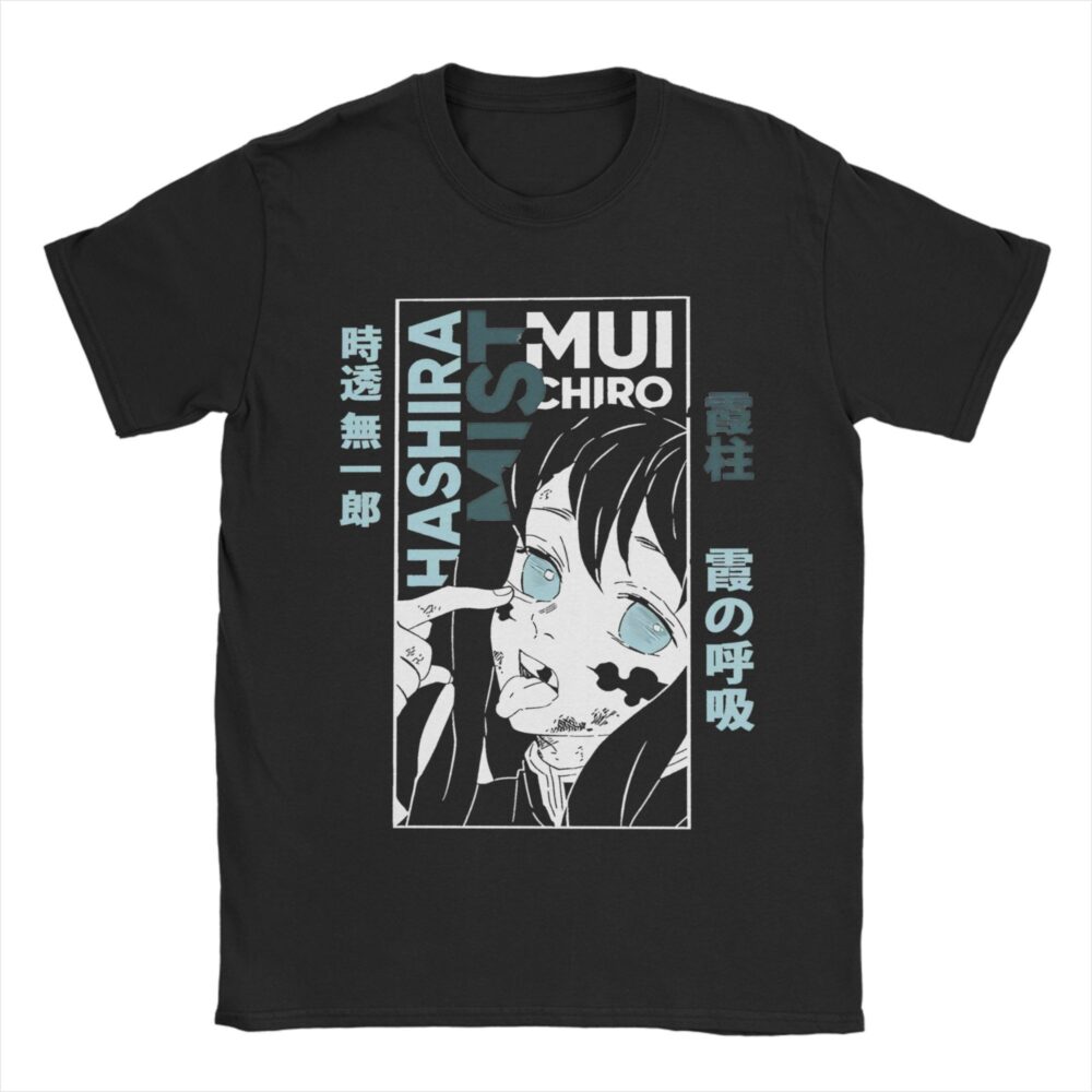 Muichiro T Shirt Ultimate Mist Hashira Power and Style
