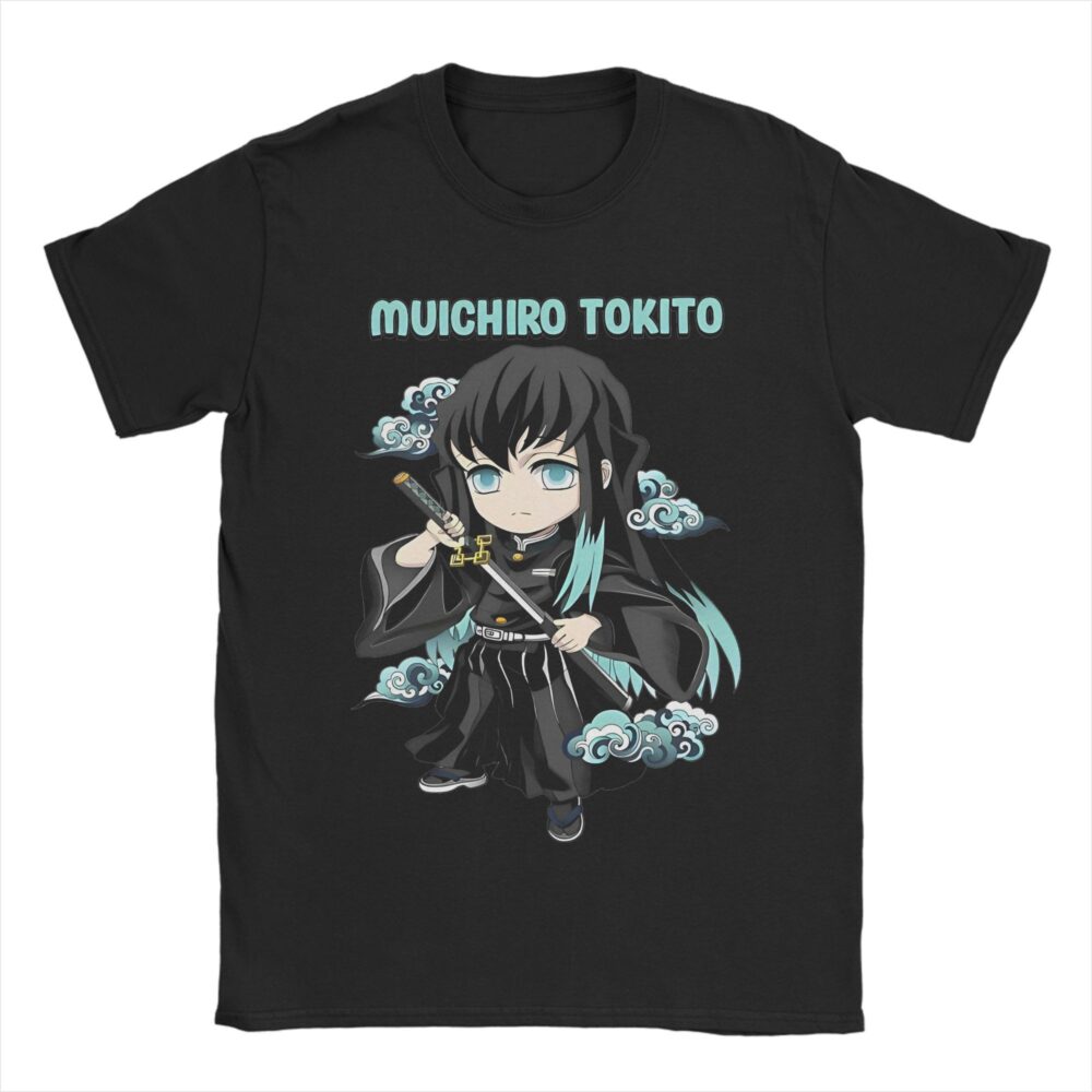 Muichiro T Shirt Bold Mist Hashira Graphic Anime Shirt