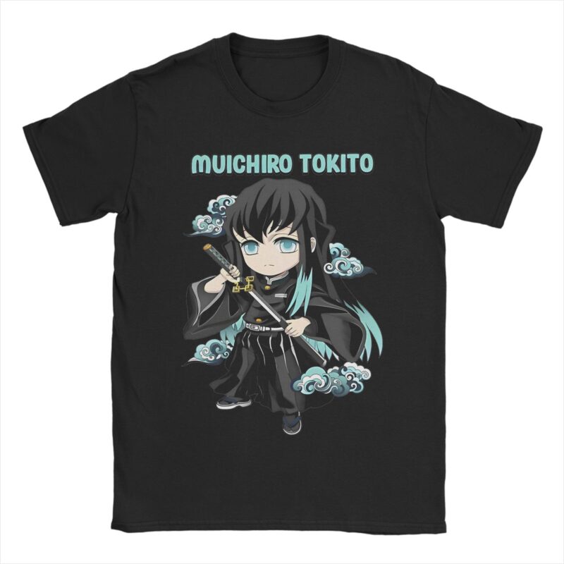 Muichiro T Shirt Bold Mist Hashira Graphic Anime Shirt