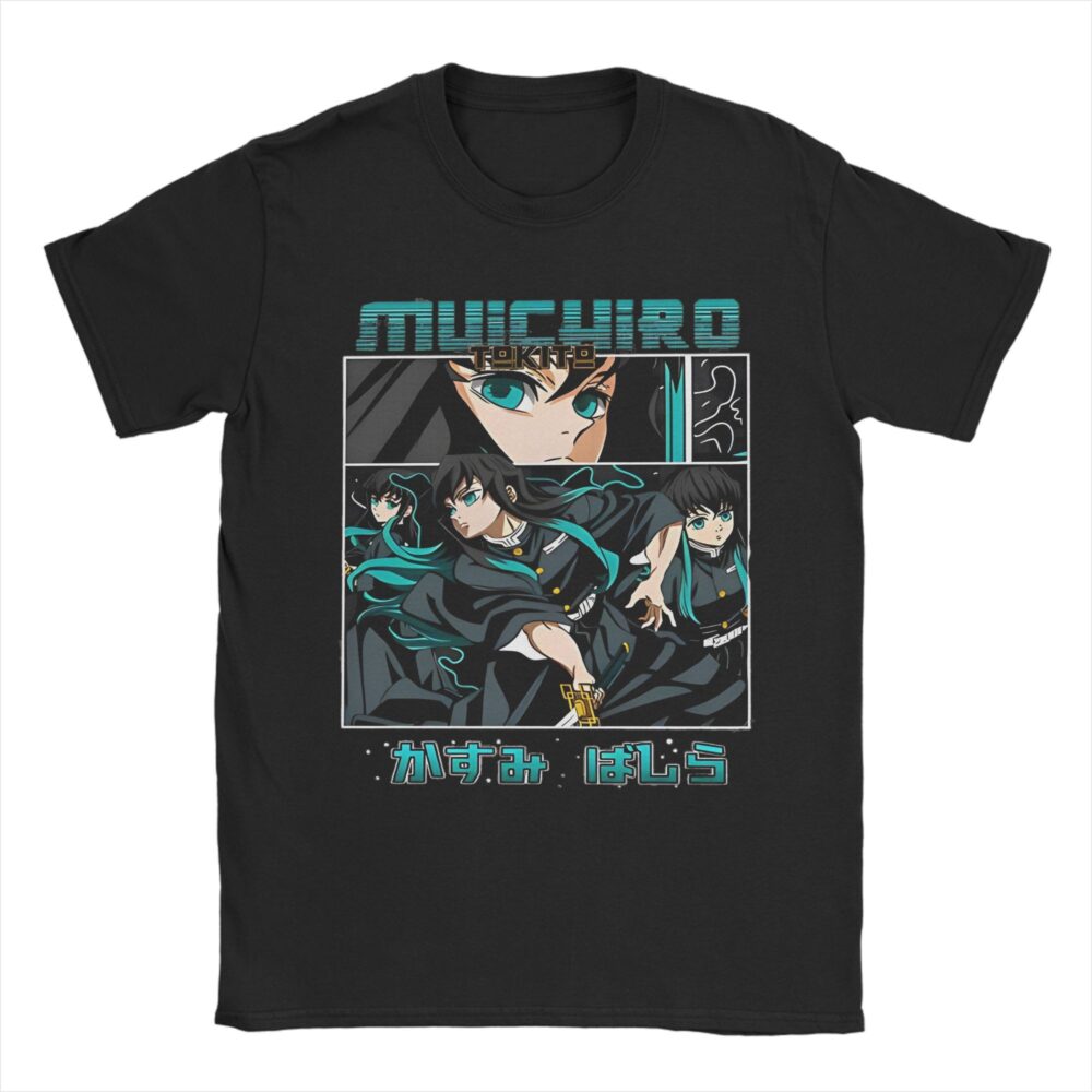 Premium Muichiro T Shirt – Refined Demon Slayer Anime Apparel