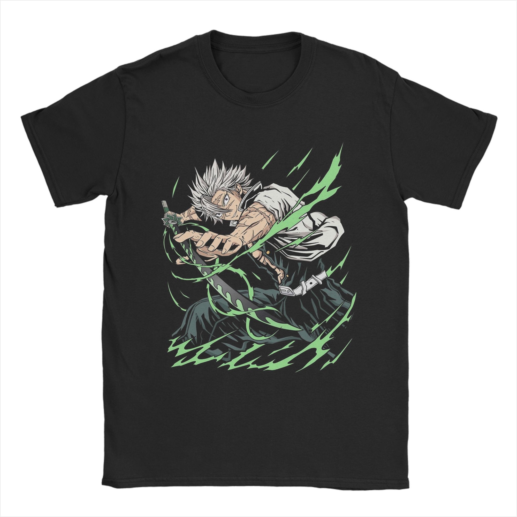 Sanemi T Shirt Untamed Wind Hashira Graphic Anime Apparel Sanemi T Shirt Untamed Wind Hashira Graphic Anime Apparel