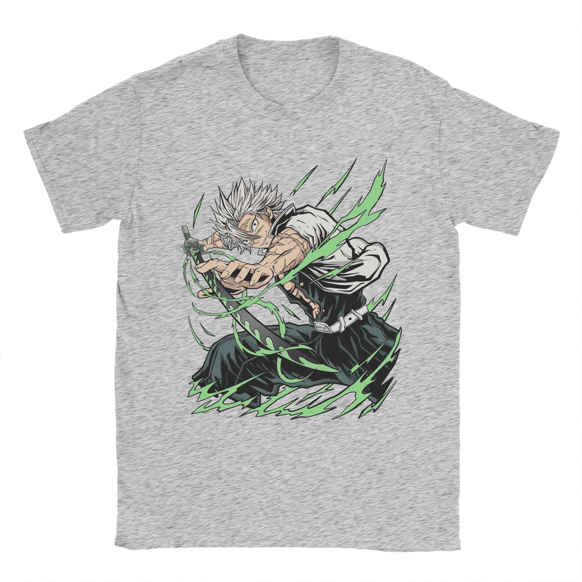 Sanemi T Shirt Untamed Wind Hashira Graphic Anime Apparel Sanemi T Shirt Untamed Wind Hashira Graphic Anime Apparel