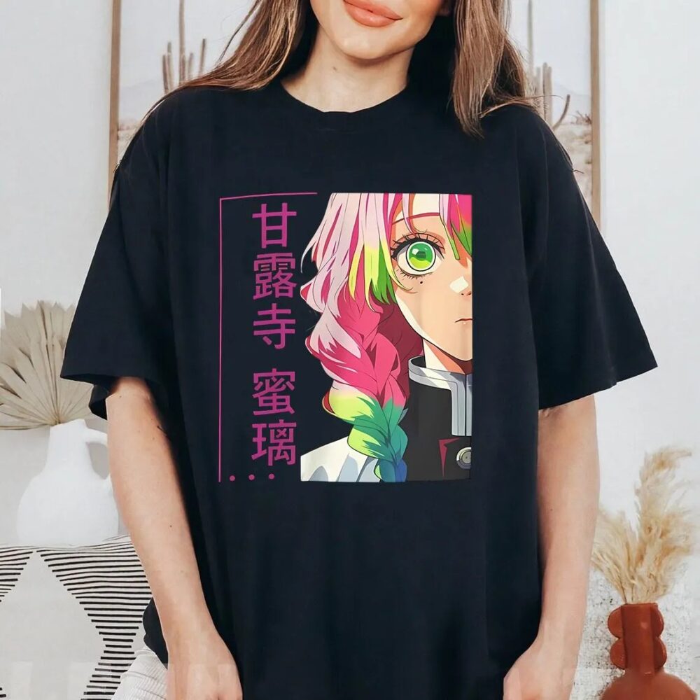 Mitsuri T Shirt Sweet Energy with Powerful Hashira Attitude
