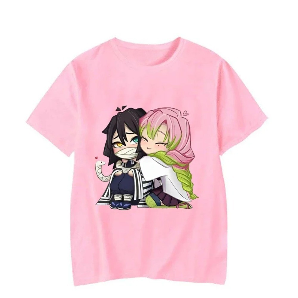 Mitsuri T Shirt Vibrant Love Hashira Graphic for Anime Lovers Mitsuri T Shirt Vibrant Love Hashira Graphic for Anime Lovers