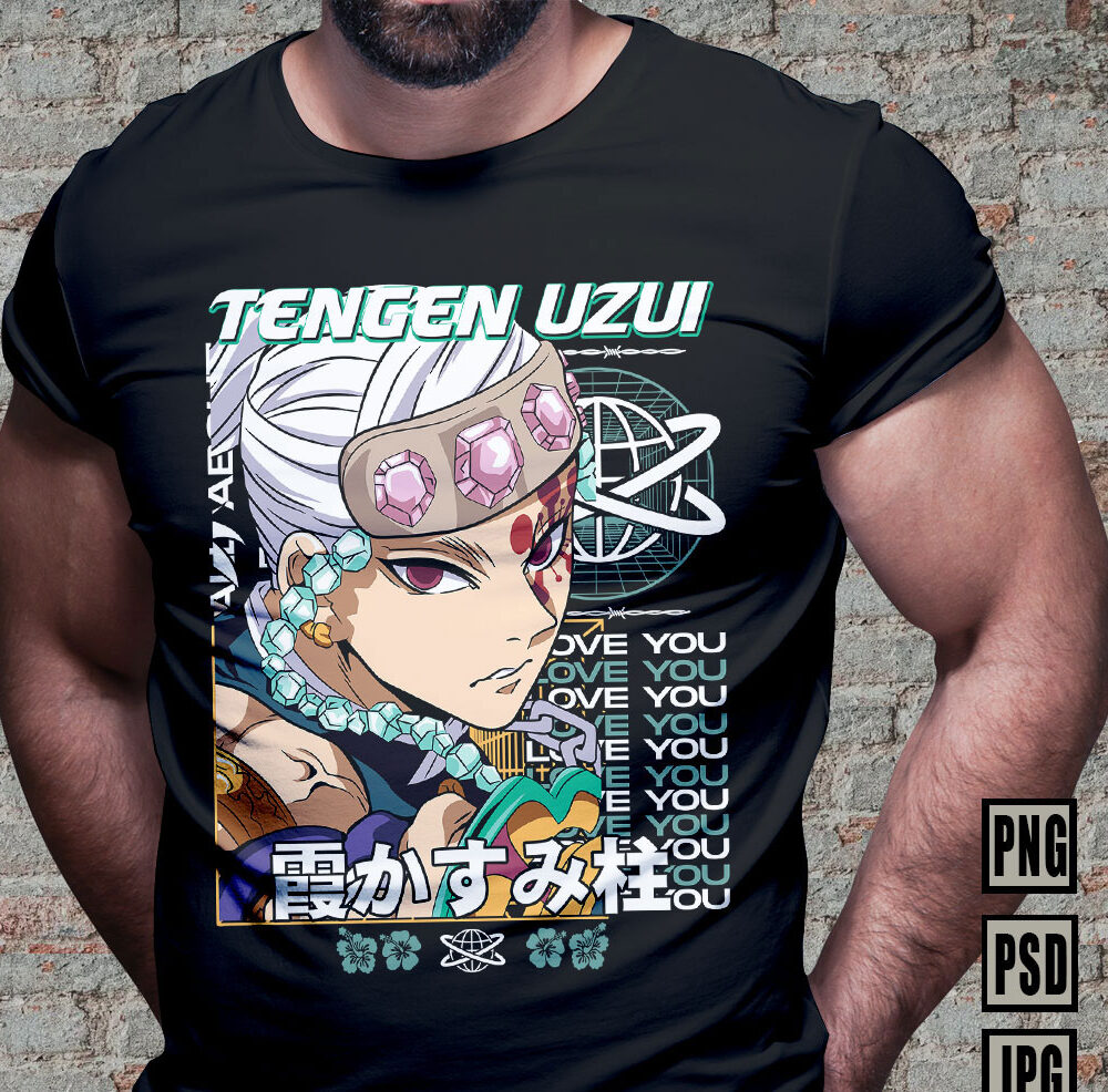 Tengen T Shirt Unapologetically Bold Demon Slayer Fashion