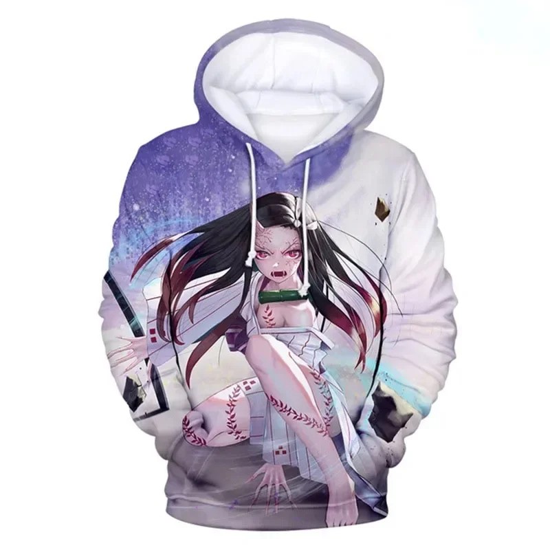Nezuko Demon Slayer Hoodie – Legendary Demon Girl Aesthetic