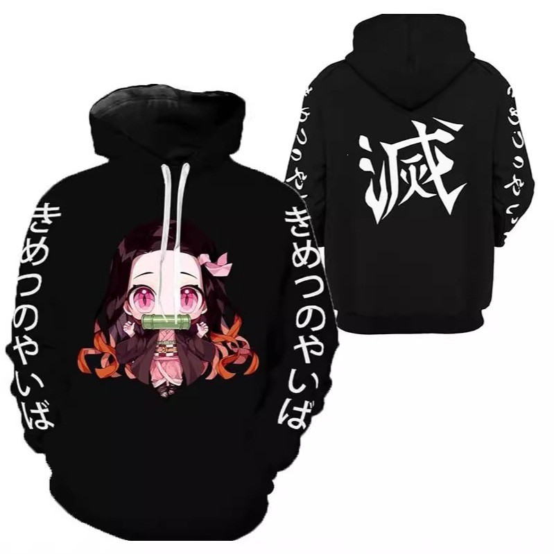 Nezuko Demon Slayer Hoodie – Iconic Bamboo Girl Anime Fashion