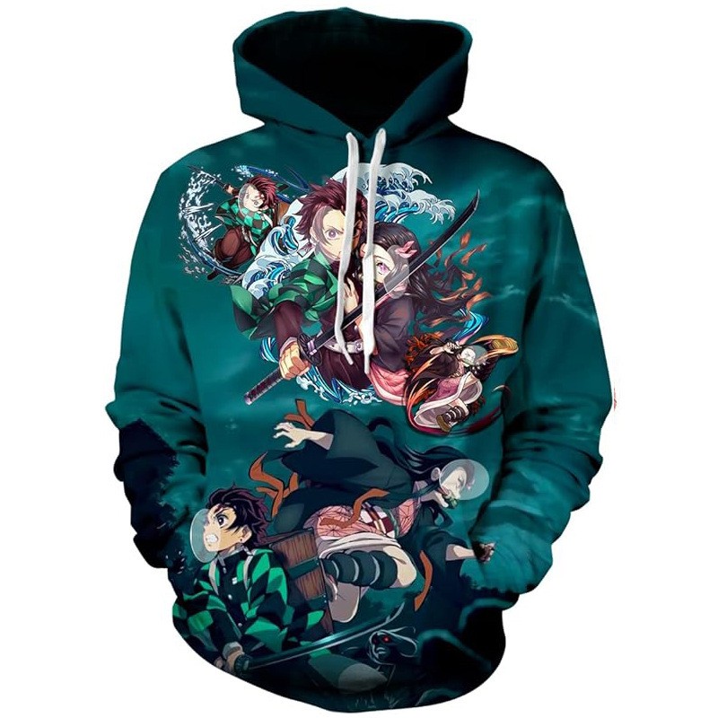Nezuko Kamado Anime Hoodie – Lovely Sakura-Inspired Demon Slayer Style